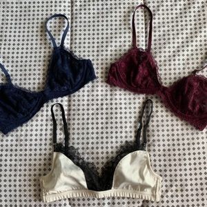 Victorias Secret PINK Bralette Bundle